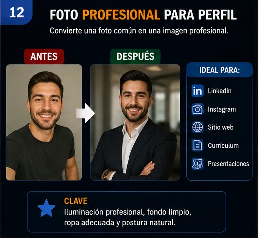 Foto profesional creada a partir de una referencia
